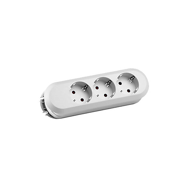 BACHMANN Tischsteckdose 3f. ohne Zuleitung ws 385.270